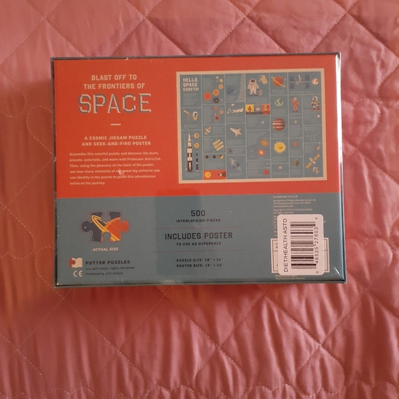 *NEW* Professor Astro Cat's Frontiers If Space Puzzle - Picture 2 of 2